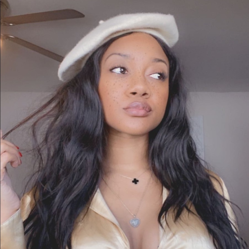 Wool Cream Beret